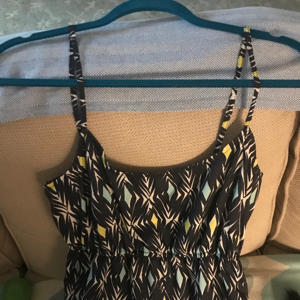 Beach blue patterned Roxy Dress - Picture 3 of 3